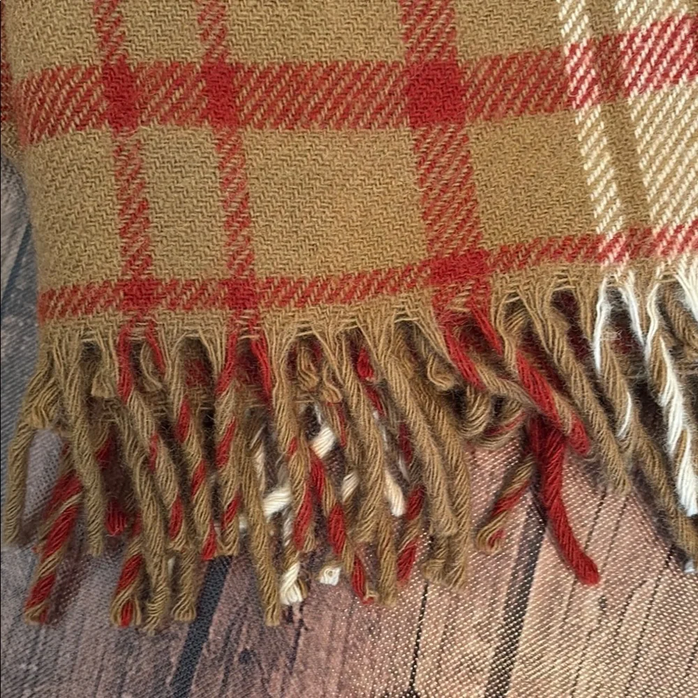 EUC Faribault Woolen Mill Company 100% Virgin Wool Throw